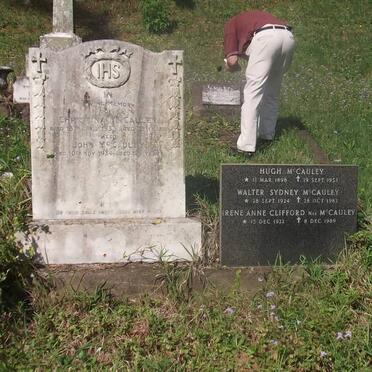 McCAULEY Hugh 1898-1953 :: McCAULEY Walter Sydney 1924-1983 :: CLIFFORD Irene Anne nee McCAULEY 1922-1989