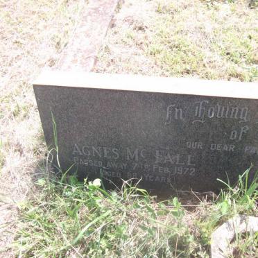McFALL George -1972 &amp; Agnes -1972
