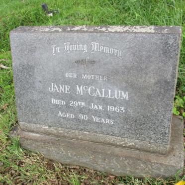 McCALLUM Jane -1963