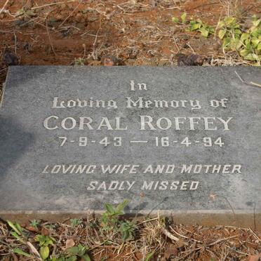 McCANN William Edward -1959 &amp; Ada Eileen -1978 :: ROFFEY Coral 1943-1994