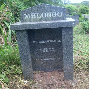 MHLONGO Bekokwakhe 1931-2002