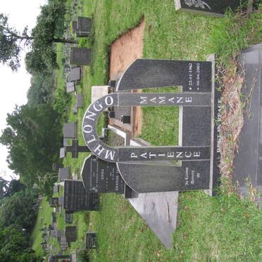 MHLONGO Patience Mamane 1962-2003