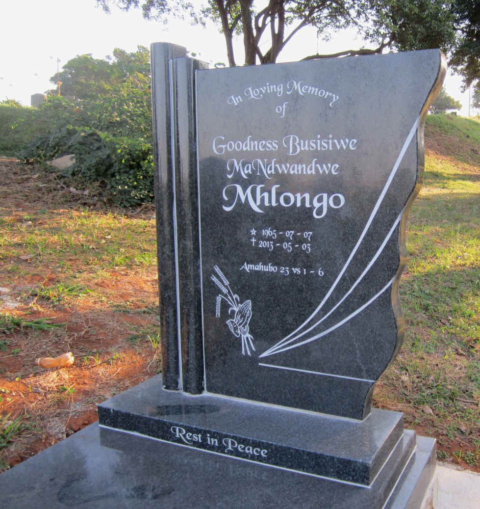 MHLONGO Goodness Busisiwe Ma Nwandwe 1965-2013