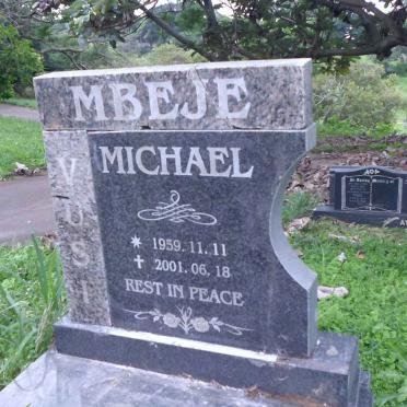 MBEJE Michael Vusi 1959-2001