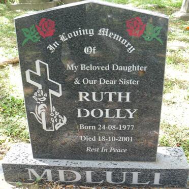 MDLULI Ruth Dolly 1977-2001