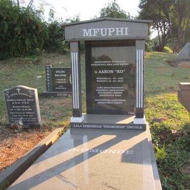 MFUPHI Aaron 1939-2014