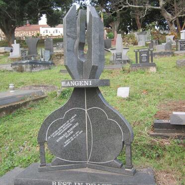 MLANGENI Edward Mduduzi Hlubi 1941-1996