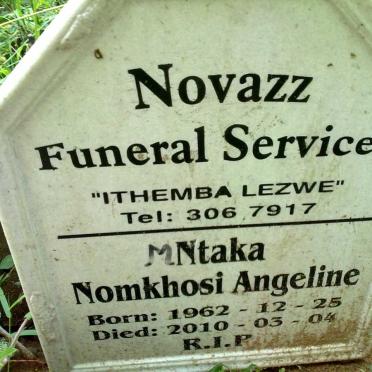 MNTAKA Nomkhosi Angeline 1962-2010