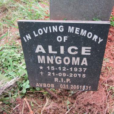 MNGOMA Alice 1937-2015
