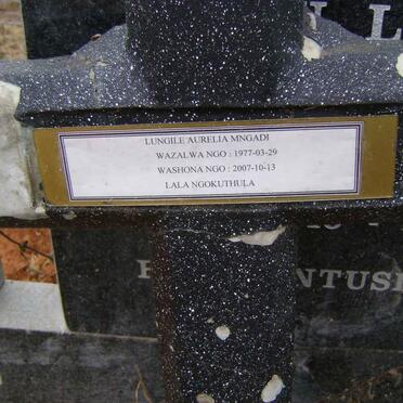 MNGADI Lungile Aurelia 1977-2007