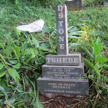 MNYANDU Gladstone Tshebe 1922-1997 