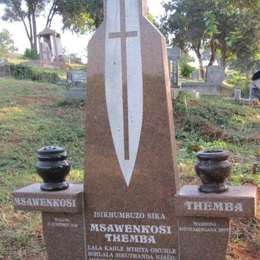 MSAWENKOSI Themba 1948-2007