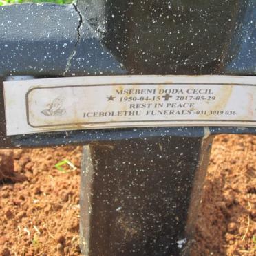 MSEBENI Doda Cecil 1950-2017 