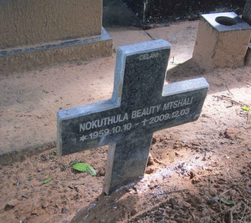 MTSHALI Nokuthula Beauty 1959-2009