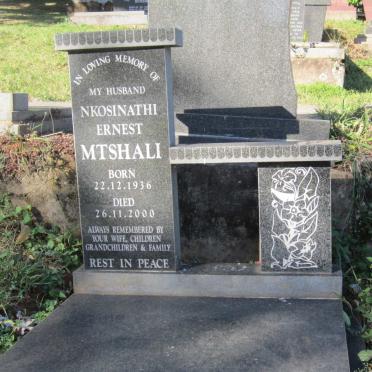 MTSHALI Nkosinathi Ernest 1936-2000