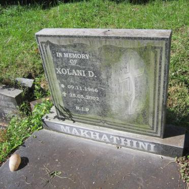 MAKHATHINI Xolani D. 1966-2002