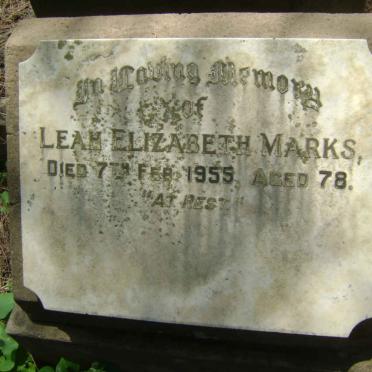 MARKS Leah Elizabeth -1955