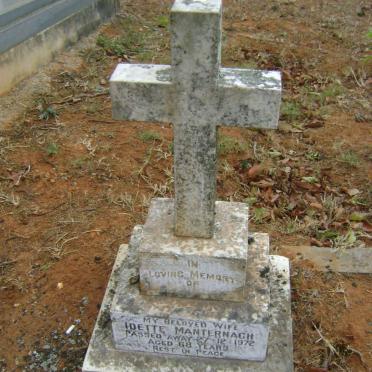 MANTERNAGH Idette -1972