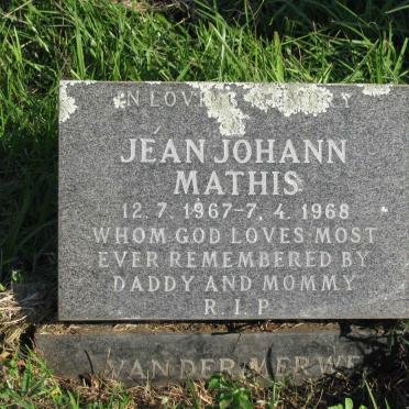 MATHIS Jean Johann 1967-1968