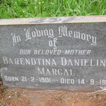 MARCAL Barendtina Danielina 1901-1975