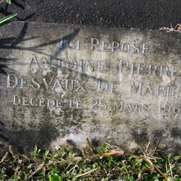 MARIGNY Antoine Pierre Desvaux, de -1964