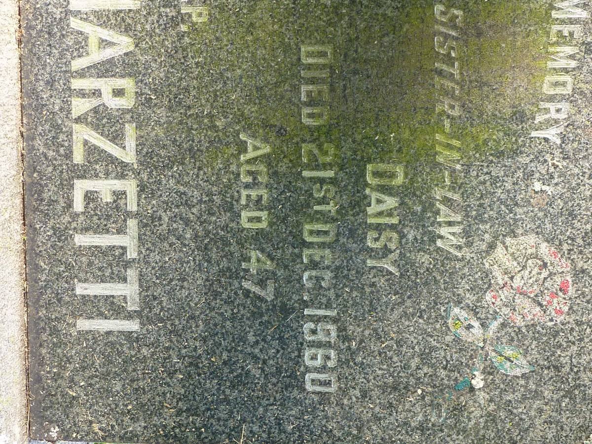 MARZETTI Charles, SYNNOT -1963 &amp; Daisy -1960