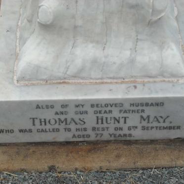 MAY Thomas Hunt -1959 &amp; Christina -1980 :: MAY Gwen -1925