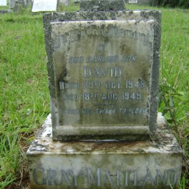 MAITLAND David, GRAY 1948-1949