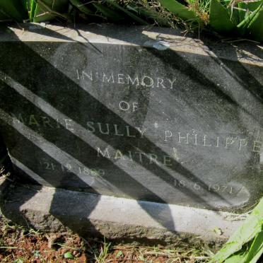 MAITRE Marie Sully Philippe 1899-1971