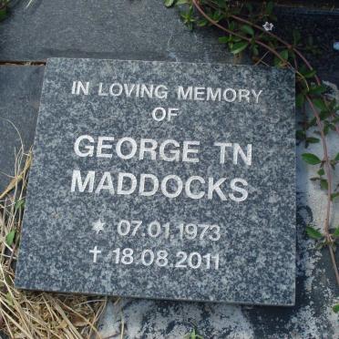 MADDOCKS George Samuel 1912-1978 &amp; Sena Maria 1913-1993 :: MADDOCKS George T.N. 1973-2011