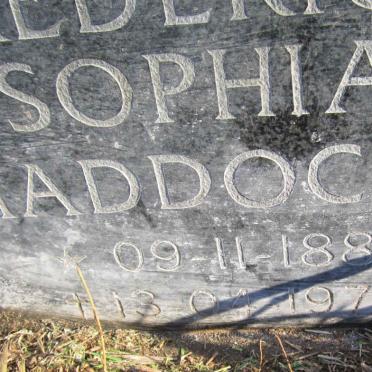 MADDOCKS Frederica Sophia 1880-1970 