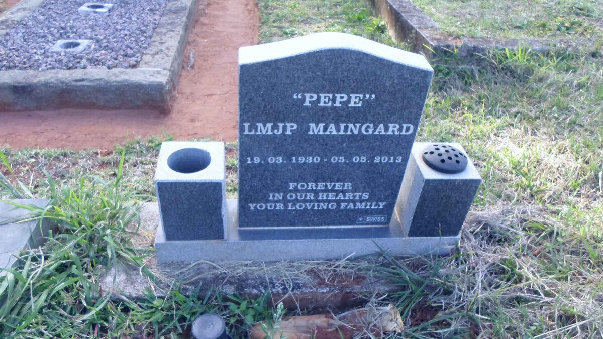 MAINGARD Louis M.J.P. 1930-2013