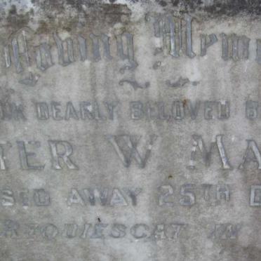 MALLEY Peter W. -1960