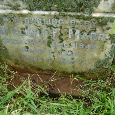 MARR William F. -1944 