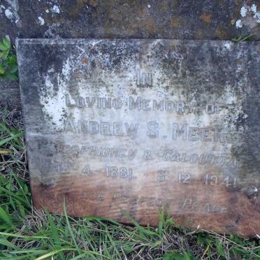 MEEK Andrew S. 1881-1941