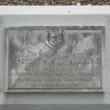 MEULEN ROEL H., van der -1949