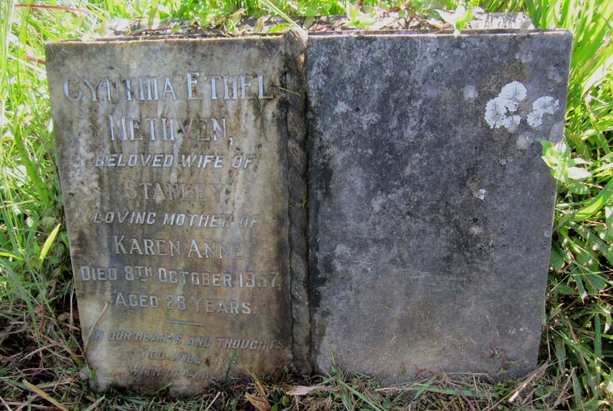 METHVEN Cynthia Ethel -1957
