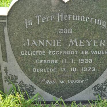 MEYER Jannie 1933-1973