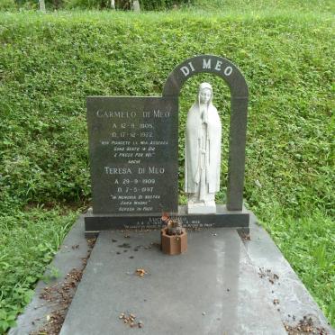 MEO Carmelo, di 1908-1972 &amp; Teresa 1909-1997 :: DI MEO Lucia 1932-1952