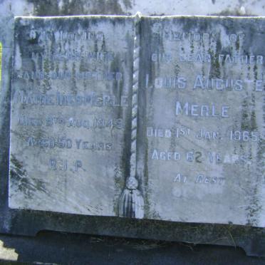 MERLE Louis Auguste -1965 &amp; Marie Ines -1949