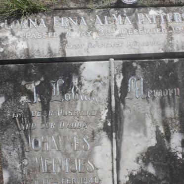 PATTERSON Lorna Erna Alma -1951