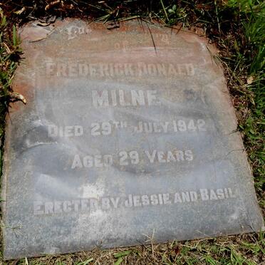 MILNE Frederick Donald -1942