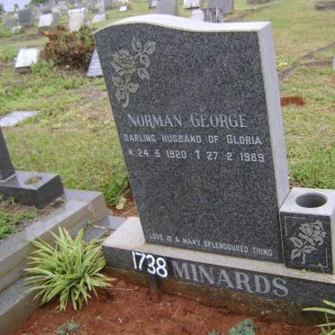 MINARDS Norman George 1920-1989