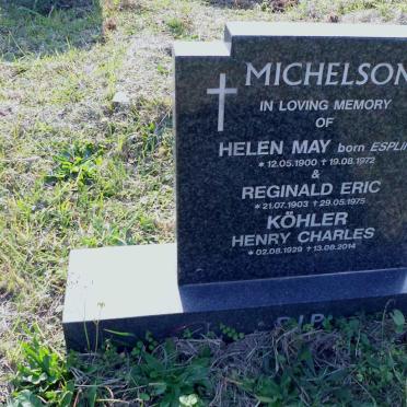 MICHELSON Reginald Eric 1903-1975 &amp; Helen May ESPLIN 1900-1972 :: KÖHLER Henry Charles 1929-2014