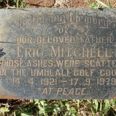 MITCHELL Charles Francis -1964 &amp; Doris Jessie -1969 :: MITCHELL Eric 1921-1979