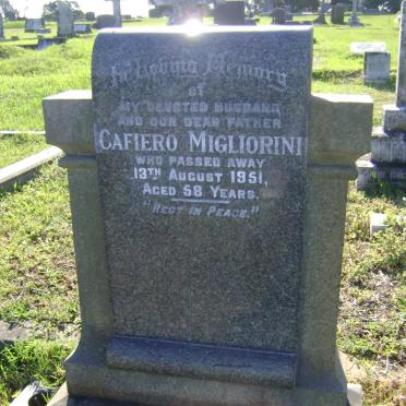 MIGLIORINI Cafiero -1951