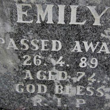 MILLER Roy Paul Sullivan -1975 &amp; Emily -1989 