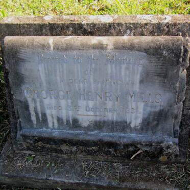 MILLS George Henry -1931