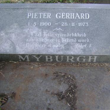 MYBURGH Pieter Gerhard 1900-1973 &amp; M.C.L. BROEKSMA 1901-1988