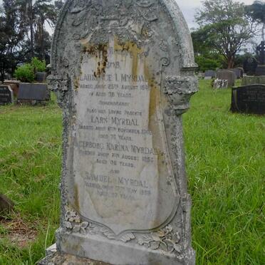 MYRDAL Lars -1946 &amp; Ingeborg Karina -1955 :: MYRDAL Samuel -1968 :: MYRDAL Laurence I. -1942